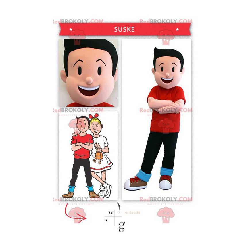 Bob maskot slavná postava Boba a Bobette - Redbrokoly.com Bob maskot slavná postava Boba a Bobette - Redbrokoly.com