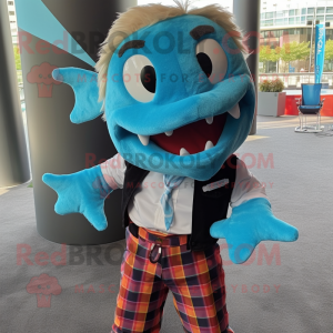 Turkis Barracuda maskot...