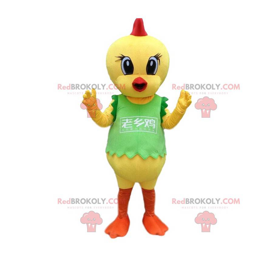 Ptačí maskot, kanárský kostým, kuřecí kostým - Redbrokoly.com