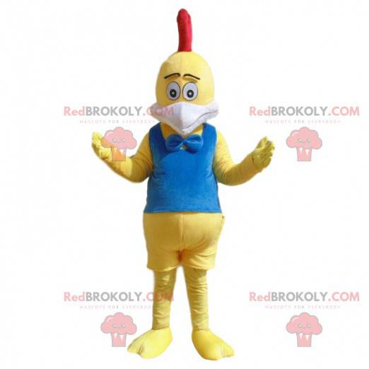 Yellow chicken mascot, giant rooster costume - Redbrokoly.com
