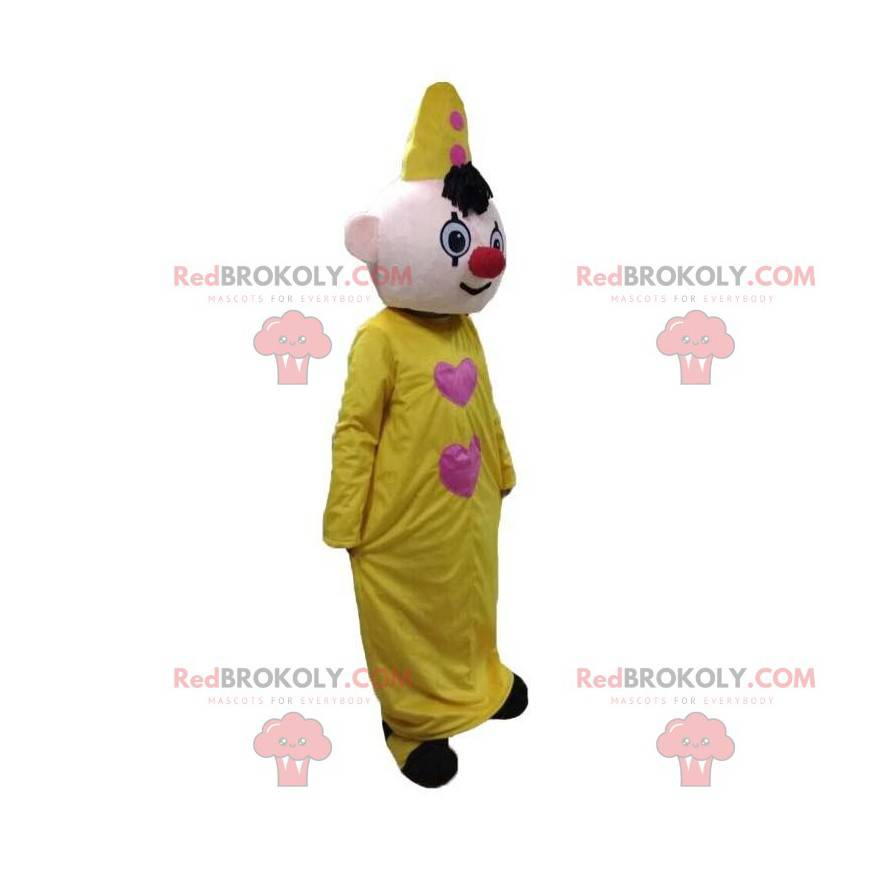 Maskot klaun, cirkusová postava, cirkusový kostým - Maskot klaun, cirkusová postava, cirkusový kostým -