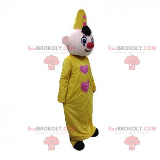 Clown maskot, cirkus karakter, cirkus kostume - Redbrokoly.com