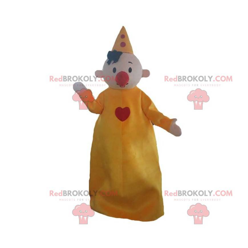 Clown-maskot, sirkuskarakter, sirkusdrakt - Redbrokoly.com