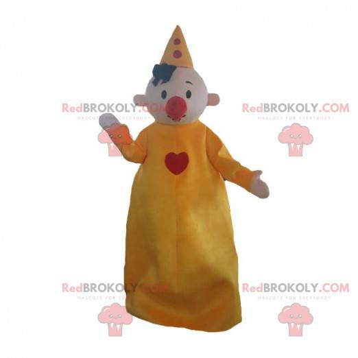 Clown maskot, cirkus karakter, cirkus kostume - Redbrokoly.com