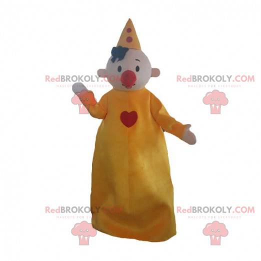 Clownmaskot, cirkuskaraktär, cirkusdräkt - Redbrokoly.com