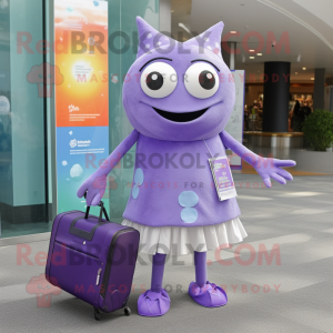 Lavender Ray maskot drakt...