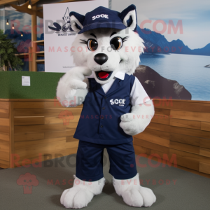 Navy Say Wolf mascotte...