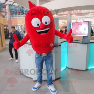 Red Ray mascotte kostuum...