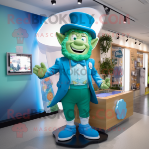 Himmelblauer Leprechaun...