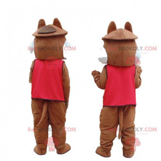 Tic et Tac mascots, famous cartoon squirrels - Redbrokoly.com