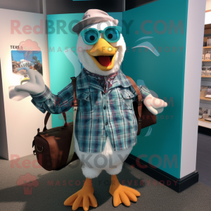 Teal Seagull mascotte...