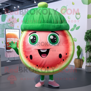 Fersken vannmelon maskot...