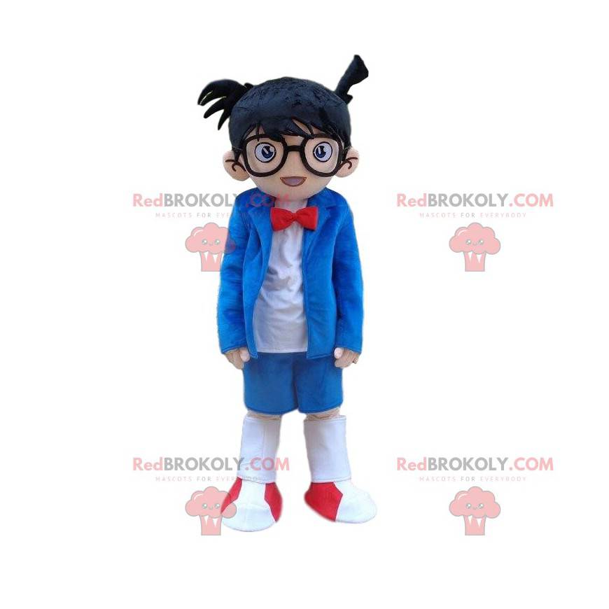 Shinichi Kudo mascot, character from the Conan detective series