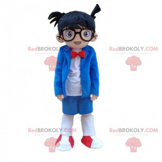 Shinichi Kudo mascot, character from the Conan detective series