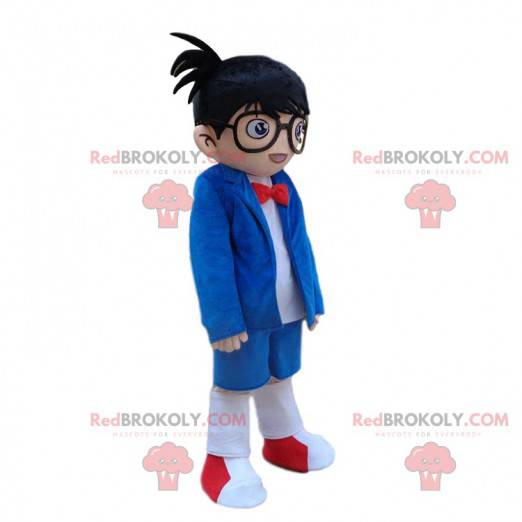 Shinichi Kudo mascot, character from the Conan detective series