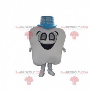Giant white tooth mascot, tooth costume - Redbrokoly.com