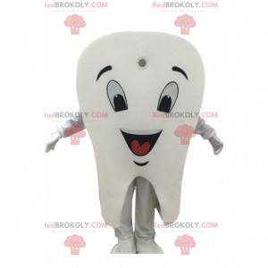 Giant white tooth mascot, tooth costume - Redbrokoly.com