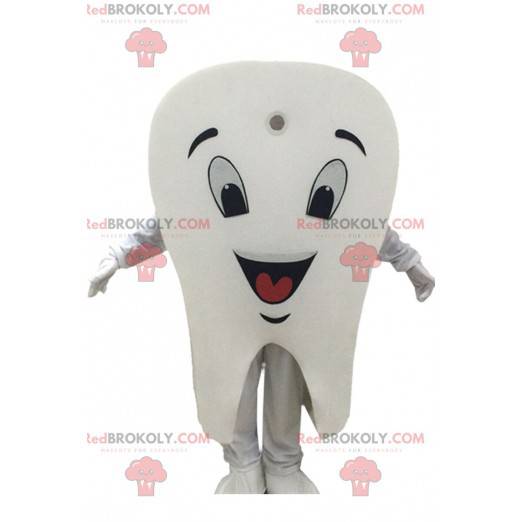 Mascotte de dent blanche géante, costume de dent -