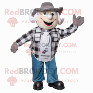 Sølv hestesko maskot...