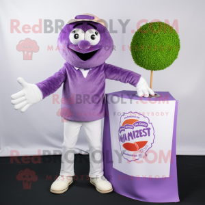 Lavendel köttbullar maskot...