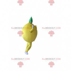 Lemon mascot with sunglasses, fruit costume - Redbrokoly.com