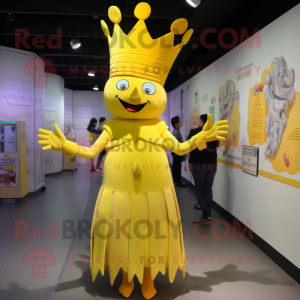 Yellow Queen mascotte...