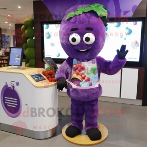  Grape mascotte kostuum...