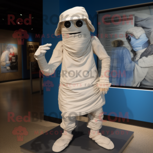 White Mummy mascotte...