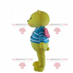 Teddy bear costume with wings, teddy bear mascot -