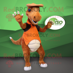 Rust Parasaurolophus maskot...