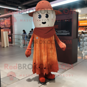 Rust Ghost maskot kostume...