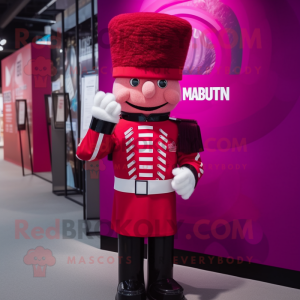 Magenta Britse Royal Guard...