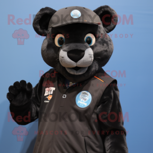  Panther mascotte kostuum...