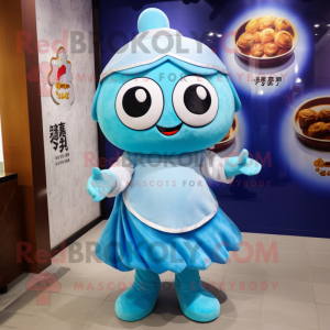 Blue Dim Sum mascotte...