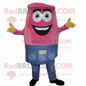 Roze lasagne mascotte...