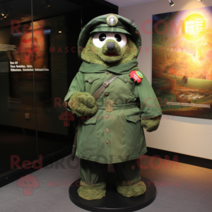 Rust Green Beret mascotte...