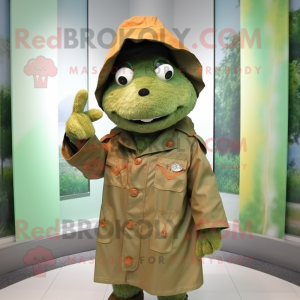 Rust Green Beret mascotte...