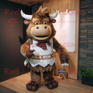  Minotaur maskot kostume...