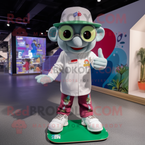  Skateboard maskot kostume...