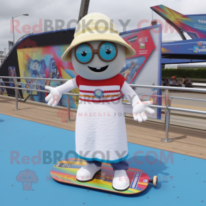  Skateboard maskot kostume...