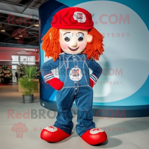Red Irish Dancer mascotte...