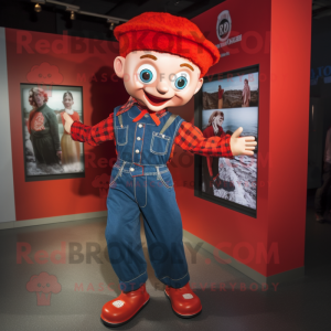 Red Irish Dancer mascotte...