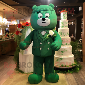 Forest Green Wedding Cake...