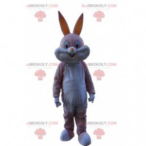 Mascotte de Bugs Bunny rose, célèbre lapin des Looney Tunes -