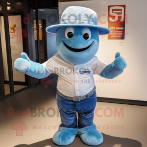 Sky Blue Alliance maskot...