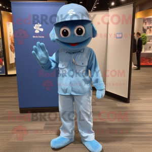 Sky Blue Alliance maskot...