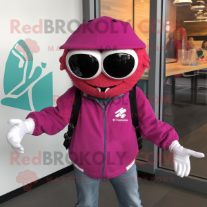 Magenta Crab Cakes mascotte...