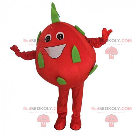 Dragon fruit mascot, giant pitaya costume - Redbrokoly.com