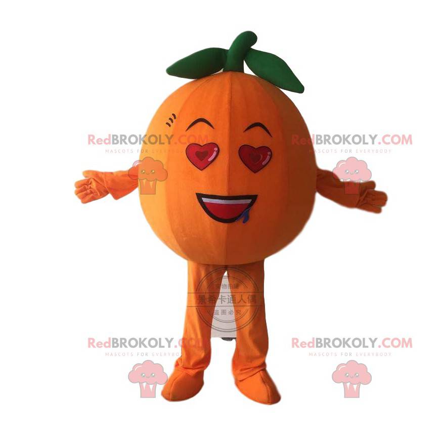 Obří oranžový maskot, kostým oranžového ovoce - Redbrokoly.com