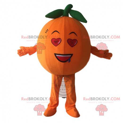 Obří oranžový maskot, kostým oranžového ovoce - Redbrokoly.com